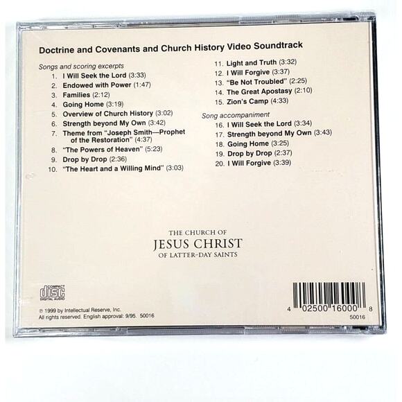 Doctrine and Covenants and the Church History Video Soundtrack 20 songs - Picture 3 of 4